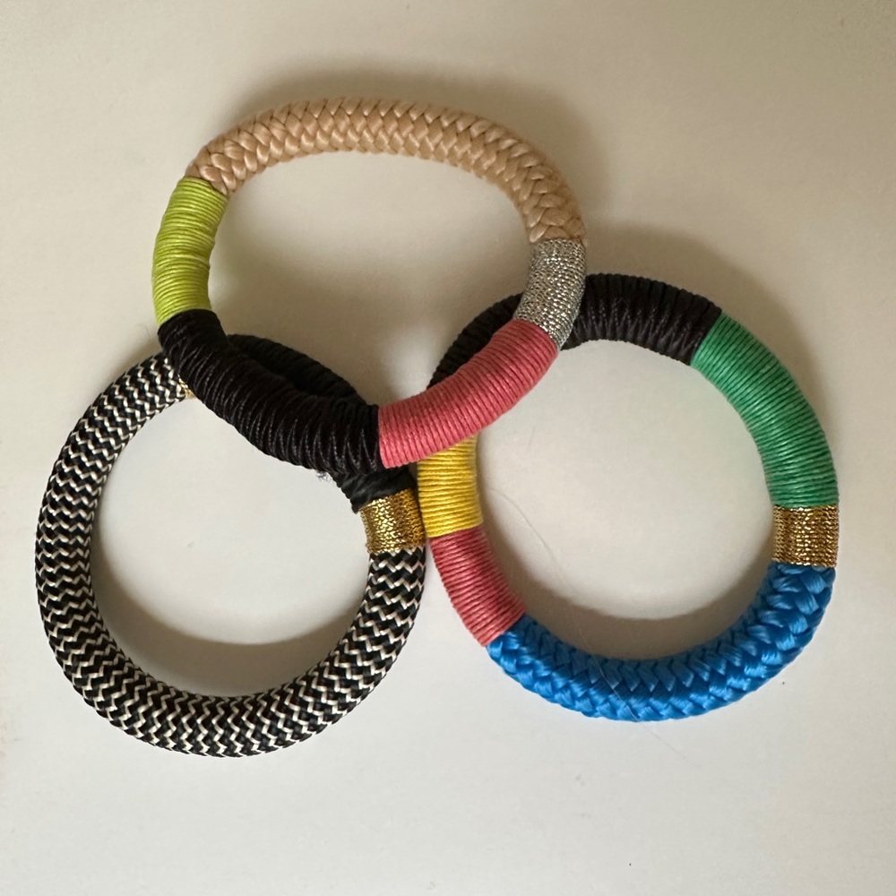 Braided bracelets